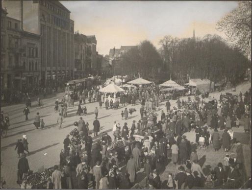 Wandsbeker Wochenmarkt 1925