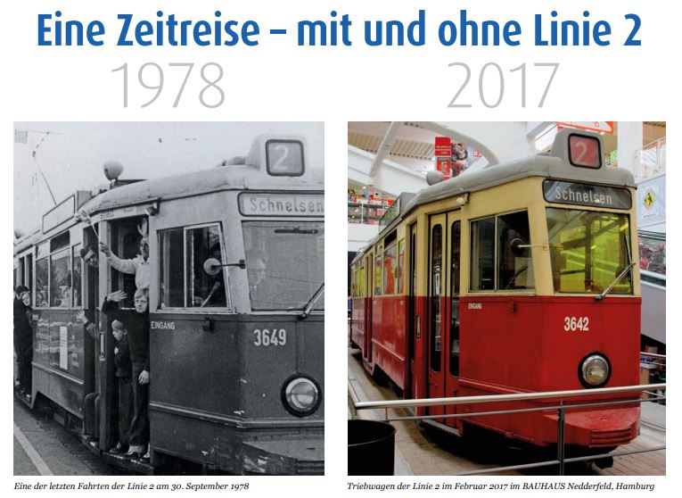 "Eine Zeitreise – mit und ohne Linie 2" / Eine Ausstellung