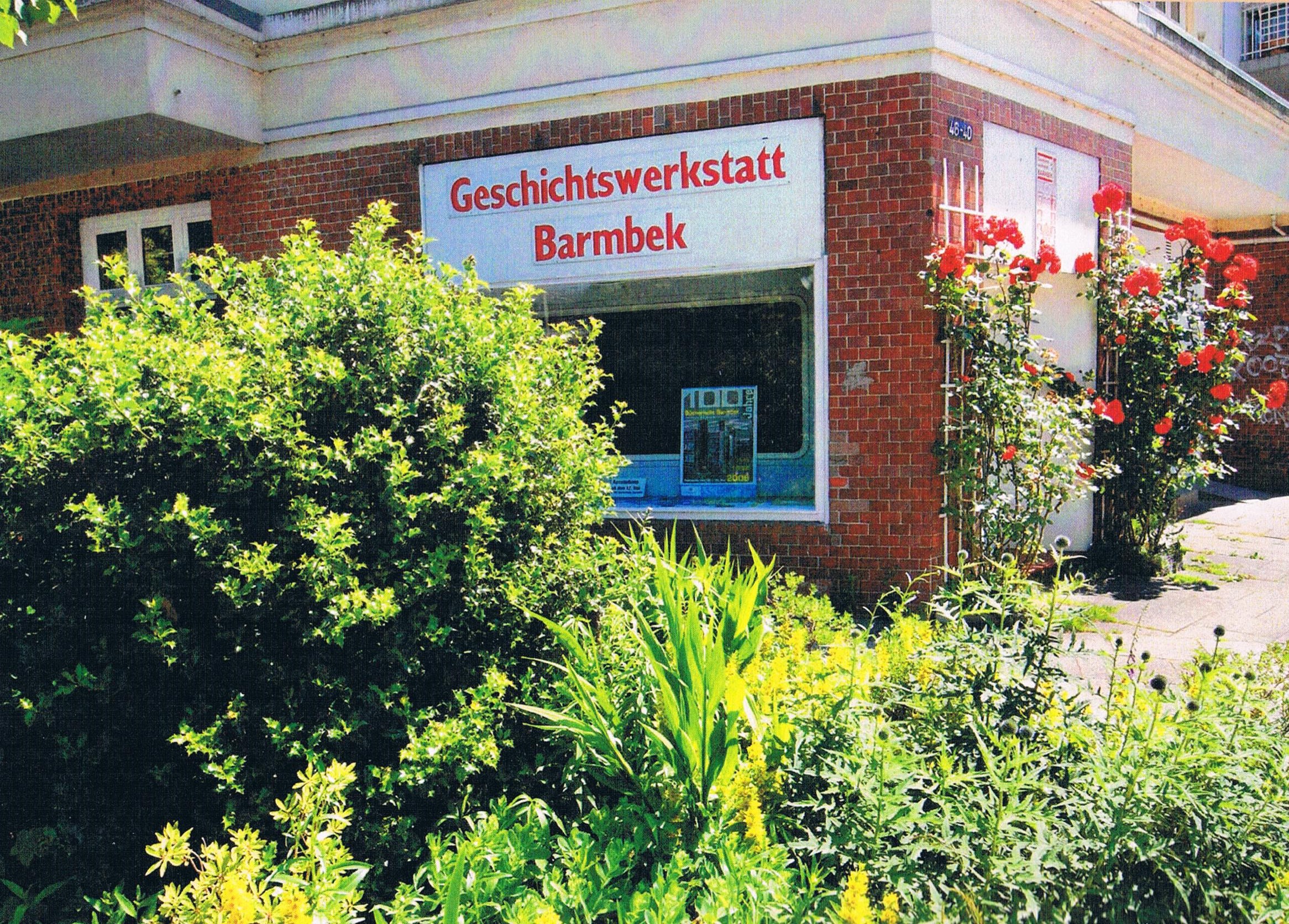 Schaufenster Geschichtswerkstatt Barmbek